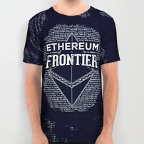 Ethereum t shirt black